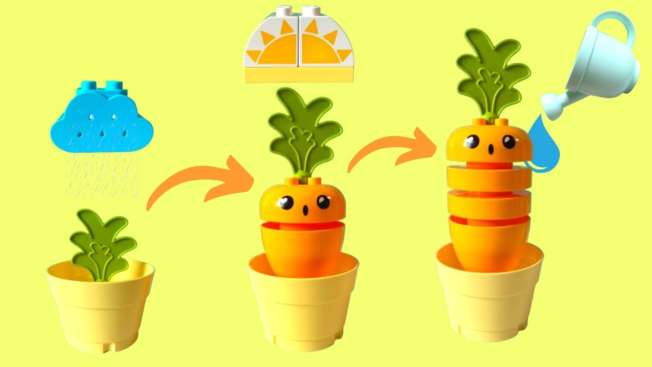 Unboxing LEGO Duplo Toys | Unbox Demo My First Growing Carrot | Build Review 