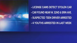 Cleveland police arrest 15-year-old, recover stolen vehicle during overnight operation