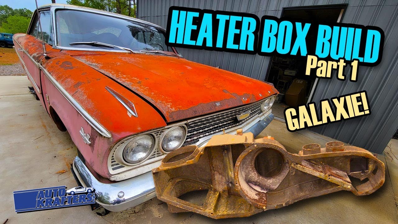 Ford Heater Box Detail and Assembly Galaxie Part 1 - YouTube