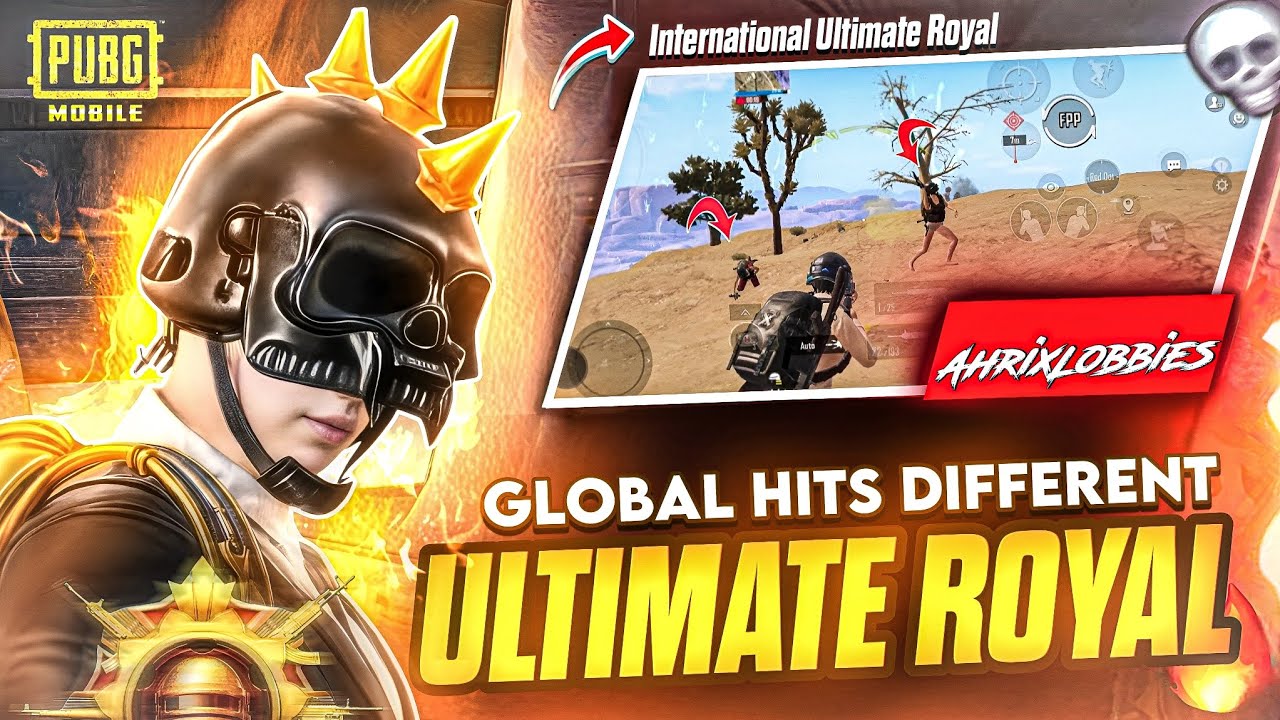 Ahrix was honestly *SHOCKED after seeing GLOBAL Players’ Ultimate Royale Gameplay.‼️☠️