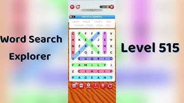 Word Search Explorer Level 515 Answer 🔍 | Step-by-Step Guide | Go Answer