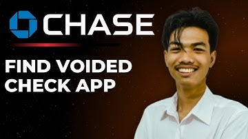How To Get Voided Check From Chase App