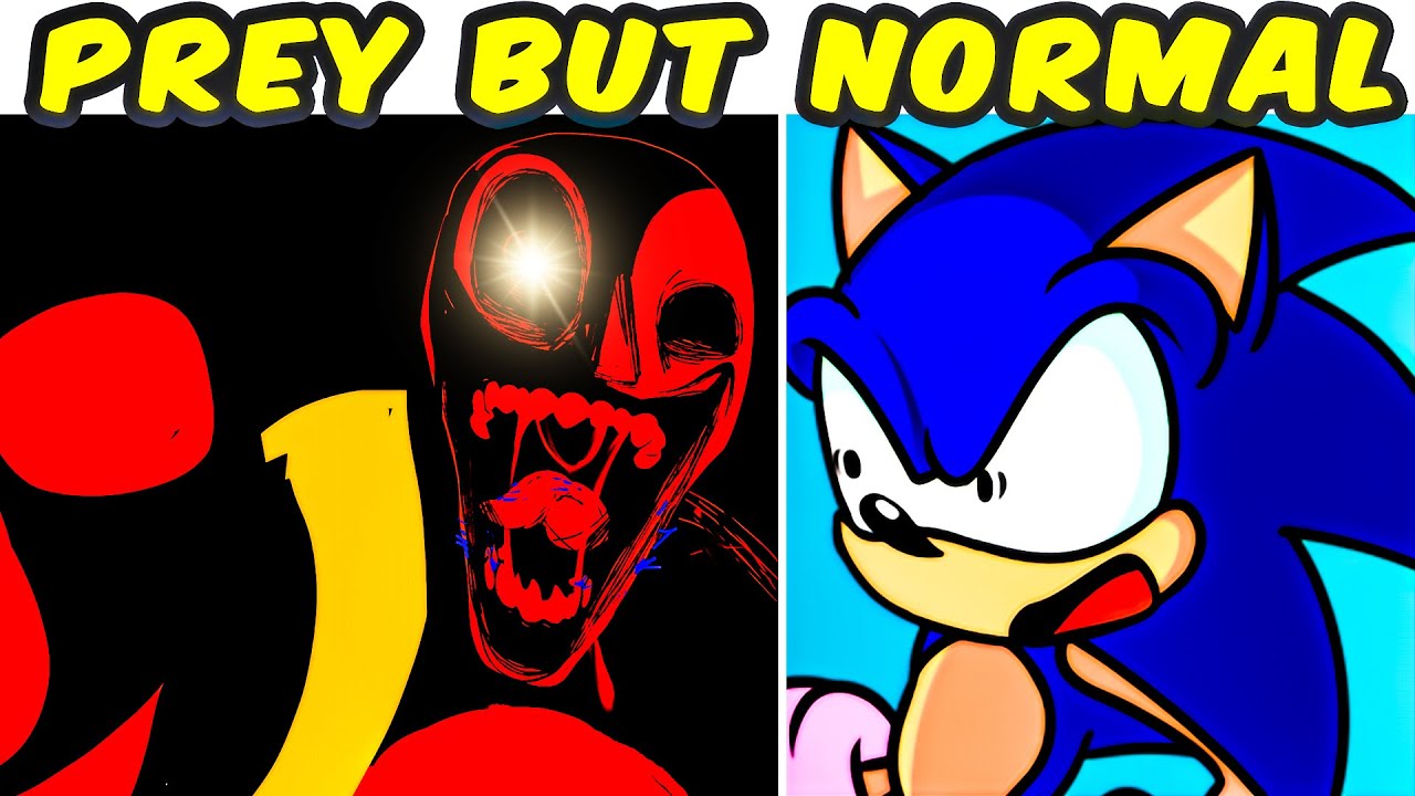 FNF VS Sonic.EXE 2.5 / 3.0 unfinished Prey But Normal (Starved), FNF  MOD/HARD