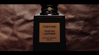 TOM FORD TUSCAN LEATHER / бензиновая кожа в малиновой дымке / обзор парфюма