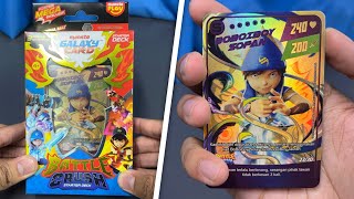 Unboxing Starter Deck Battle Crush! | BoBoiBoy Galaxy Baraju