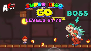 Super DIGO Go - Levels 61-70 + BOSS / Gameplay Walkthrough (Android Game)