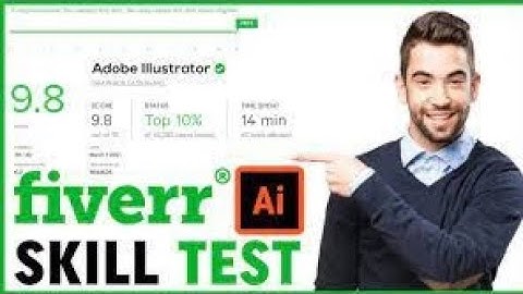 Fiverr Adobe illustrator skill test answers 2022 | adobe illustrator test answers 2022