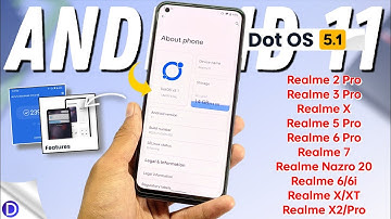 Realme Android 11 DOT OS 5.1 Rom for Realme 2/3/5/6 Pro/6/6i/X/XT/X2/Narzo 20 | Next Level ROM ⚡⚡