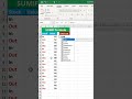 SUMIF FORMULA IN EXCEL 😌🤫 #excel #excelformula #exceltips #exceltricks #excelfunction #exceltutorial
