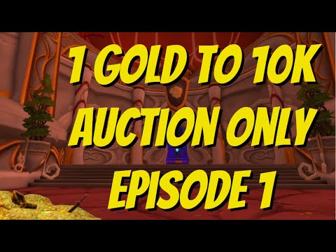 Flipping 1 Gold to 10K on the Auction House | WoW TBC |