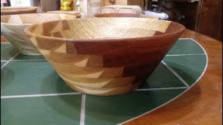 Making a Large Scrollsaw Bowl