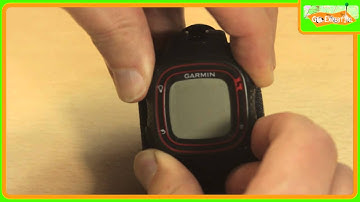 Garmin Forerunner 10 Hard Reset - English