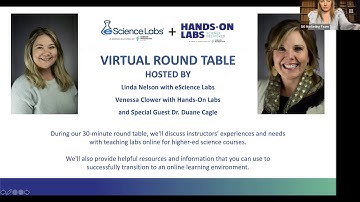 Virtual Round Table: Online Lab Learning