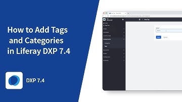 How to Add Tags and Categories in Liferay DXP 7.4
