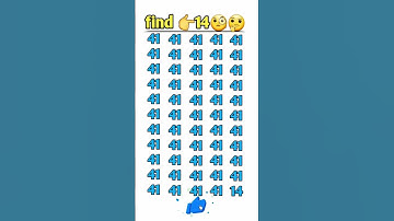 find odd number👉 14#braintest #math #puzzle #find #education #youtubeshorts #gk question #shorts