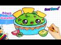 Cómo dibujar GUACAMOLE | Dibujos paso a paso