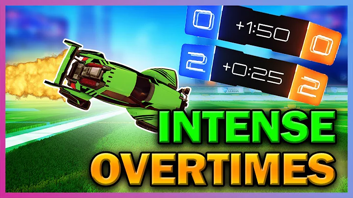The Most INTENSE Overtimes in Rocket League HISTORY...