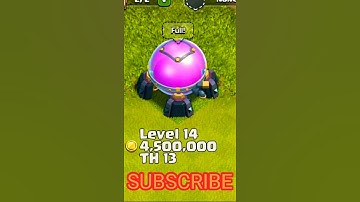 Level 1 to MAX (th14) Elixir Storage with Cost and th level | COC #shorts