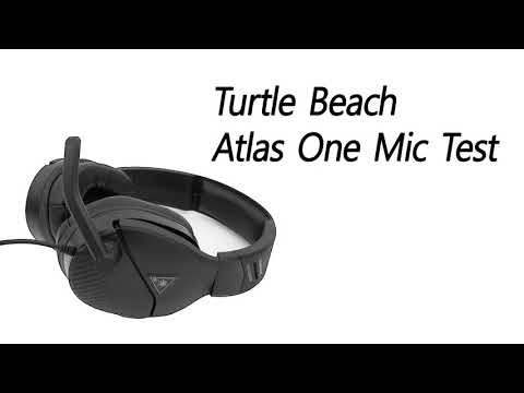 Turtle Beach Atlas One Mic Test