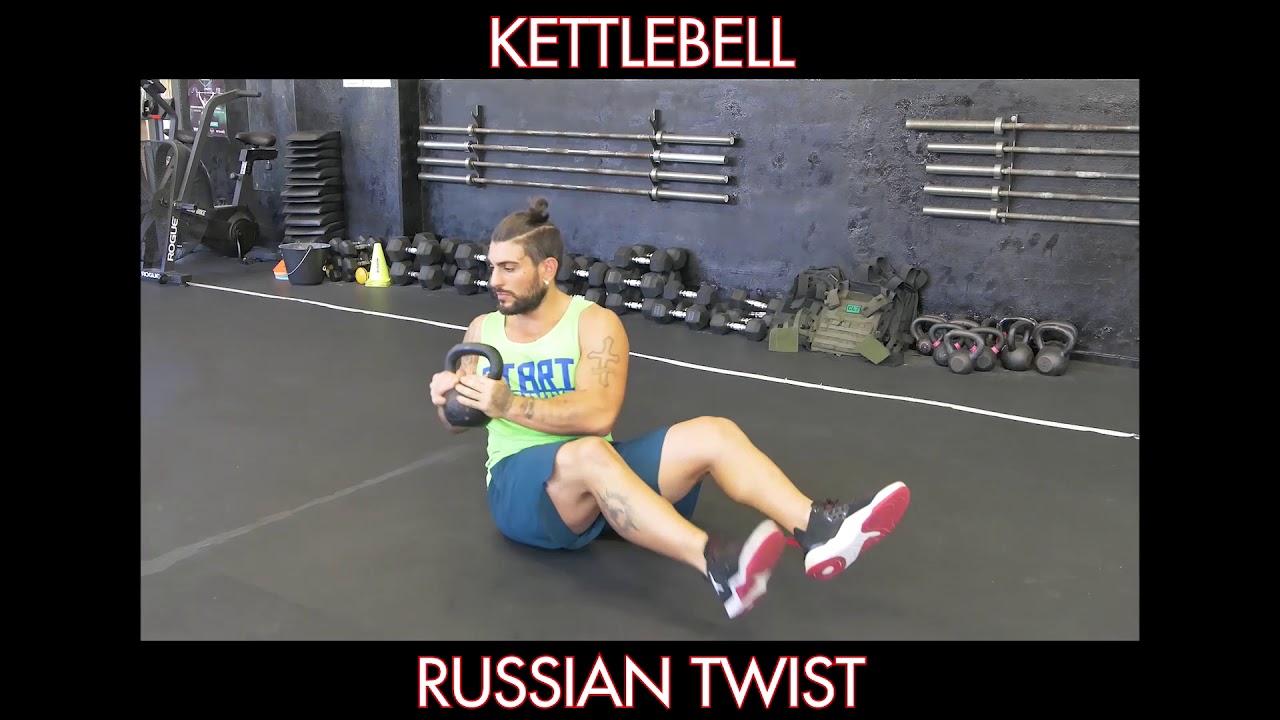 Kettlebell Russian Twist YouTube