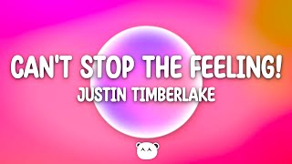 Justin Timberlake - Cant Stop The Feeling Lyrics
