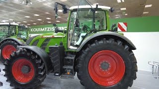 Μεγάλο τρακτέρ FENDT 718 VARIO στην εκθεση agrotica 2024