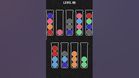 Ball sort puzzle level 69