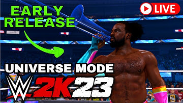 WWE 2K23 - Universe Mode Set Up!