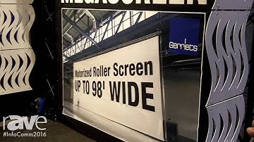 InfoComm 2016: Gerriets Displays MEGASCREEN