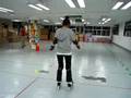 Keeva 學踩 Roller 2