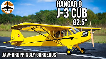 Big, Bold, Absolutely BEAUTIFUL - Hangar 9 J-3 Cub 82.5" Review