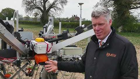 The igus® Delta robot working alongside with the Small Robot company with zapping weeds!