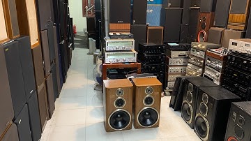 LOA DENON SC-880 THÙNG MÀU VÀNG TUYỆT ĐẸP - tại Hùng Huyền Đông Anh