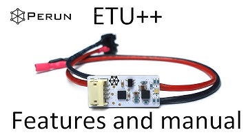 Perun ETU++ - features and video manual