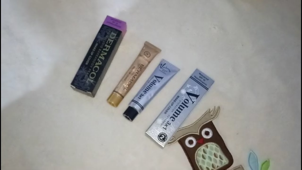 Dermacol. Volume فونديشن بتغطية جيدة.
