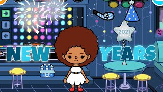 GETTING READY FOR A NEW YEARS PARTY | Toca life world