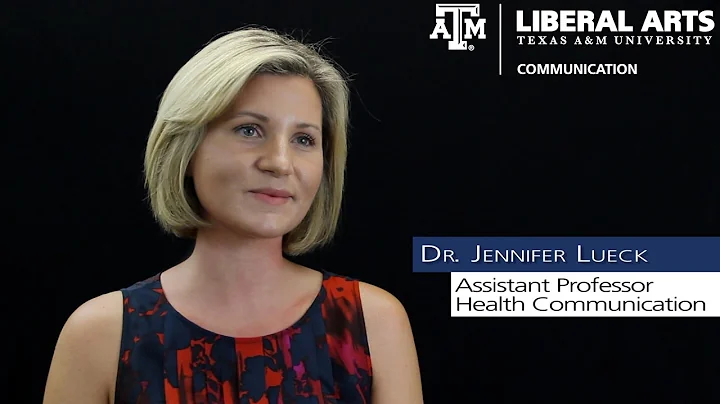 TAMU COMM Faculty Profile: Dr. Jennifer Lueck