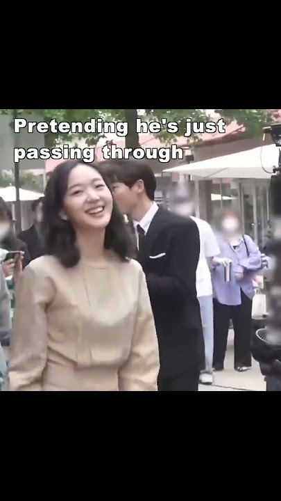 Song Joong-ki cracks a joke in front of Kim Go-Eun on the set of Little Women #shorts