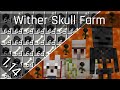 Wither Skeleton Skull Farm v2.0 Tutorial | Minecraft 1.14/1.15 (Java Edition)
