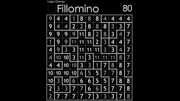 Fillomino Answers [All Levels] ~ 100 Logic Games