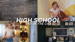HOMESCHOOL DAY IN THE LIFE OF MY HIGH SCHOOLER || USING TEACHING TEXTBOOKS MATH