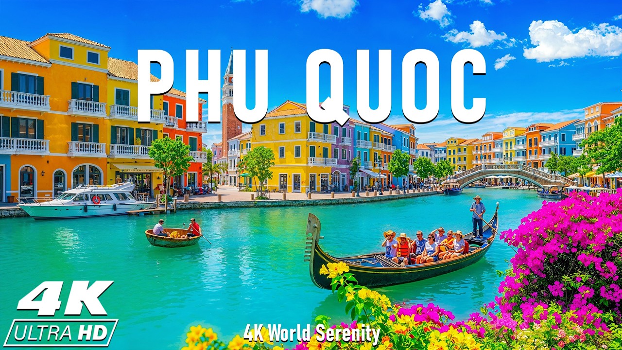 Острова Фукуок 4K | Откройте для себя самый красивый тропический уголок Вьетнама