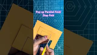 POP UP TUTORIAL-2|| Basic pop up PARALLEL FOLD/STEP FOLD|| #shorts #craft #crafting #popup Wealth