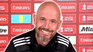 'Sunday I go on HOLIDAY! WE GO FOR NEXT SEASON!' 💪 Erik ten Hag | Man City v Man Utd | FA Cup Final