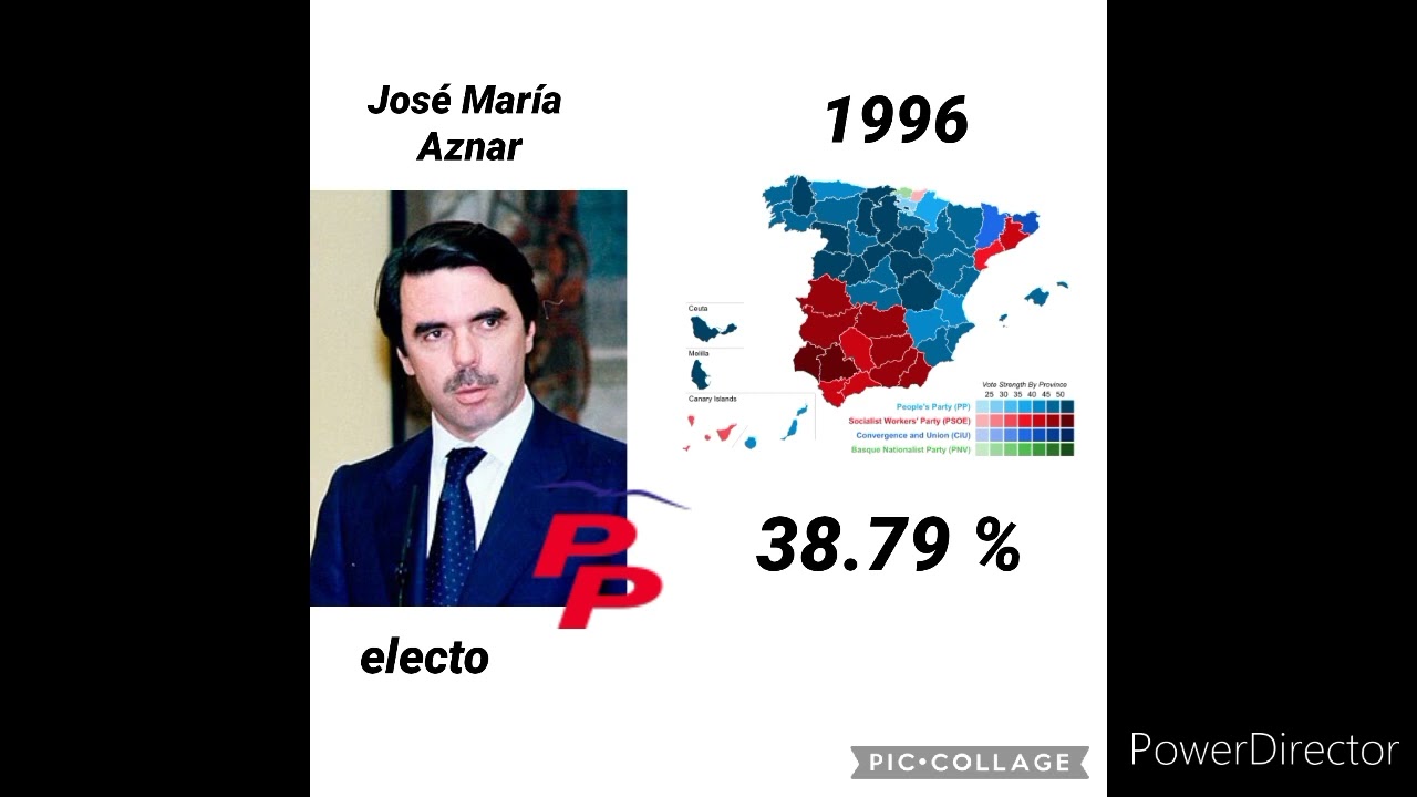 jingle de José María Aznar/ elecciones generales de España 1996