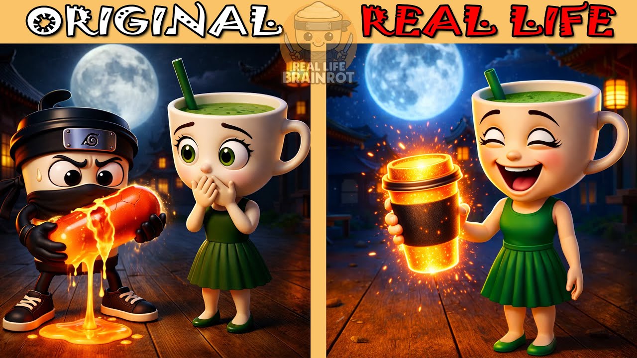 Brainrot Memes when it all ended | Brainrot Original vs Real life ...