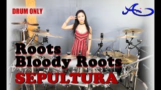 Sepultura - Roots bloody roots Drum only (cover by Ami Kim) (#48-2)