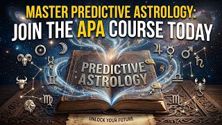 Unlock the Secrets of the Stars: Join Our New APA Course & Master Predictive Astrology! |