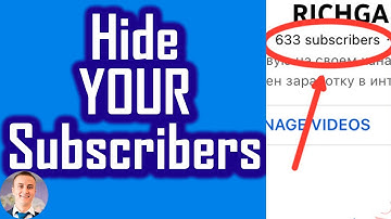 How to Hide Subscribers on Youtube | Hide Youtube Channel Subs Count on Android or iPhone