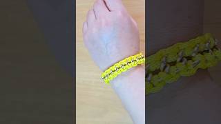Easy DIY Macrame Chain Bracelet ✨ Handmade Jewelry Tutorial